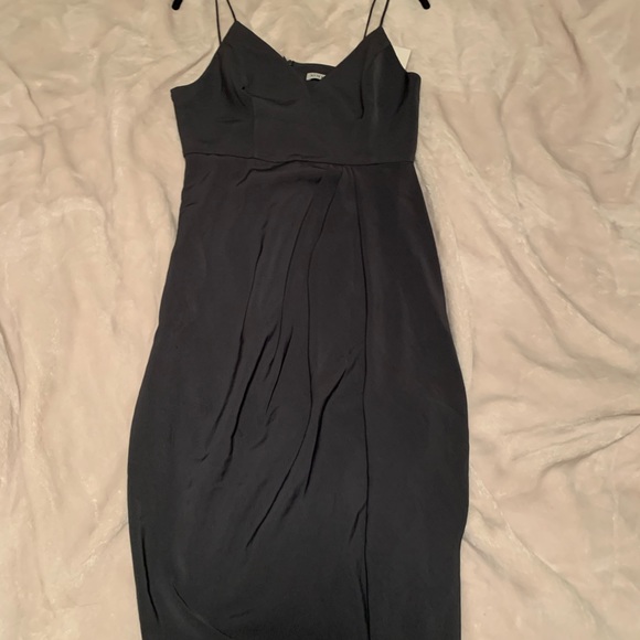 Charcoal Shona Joy Core Cocktail Dress - Picture 3 of 3